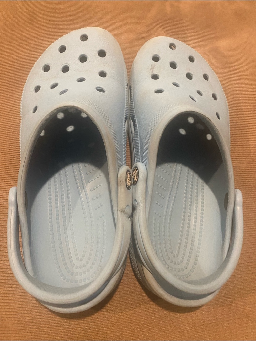 Light Blue M7/W9 Classic crocs Sandals